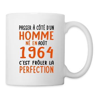 60th Birthday - Born in August 1964 - Mug - white - Right