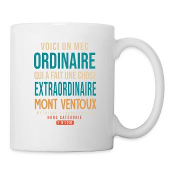 Mont Ventoux vélo cadeau homme velo ventoux - Mug blanc - blanc - Droite
