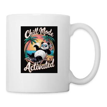 CHILL MODE ACTIVATED - Tasse - Weiß - Rechts
