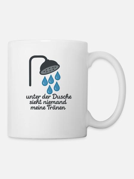 Tränen - Tasse - Weiß