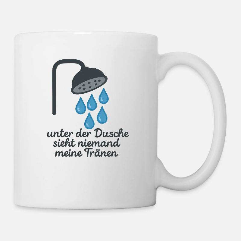 Tränen - Tasse - Weiß