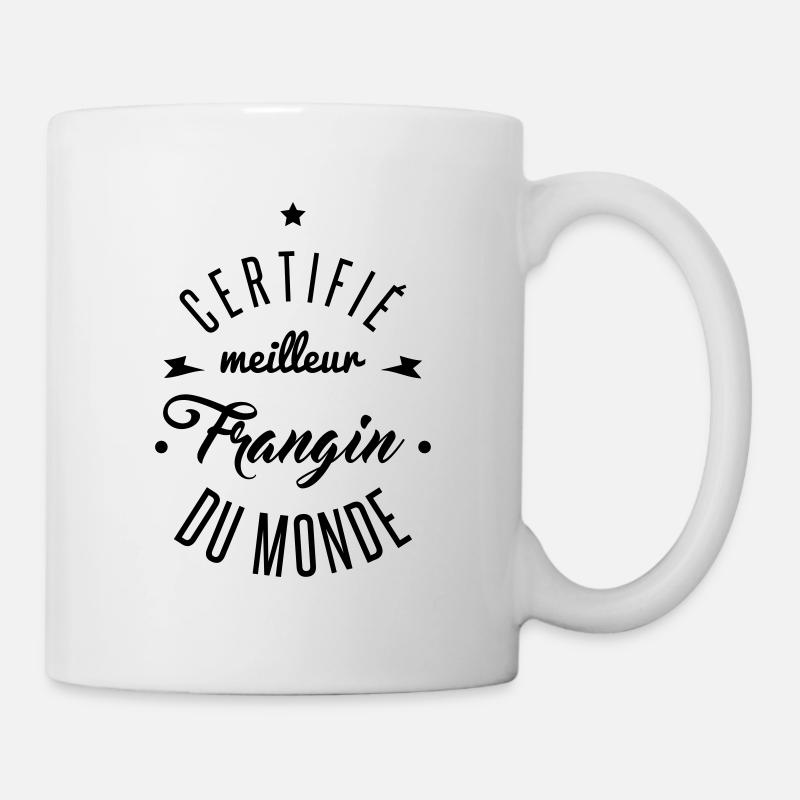 meilleur frangin du monde - Mug blanc - blanc