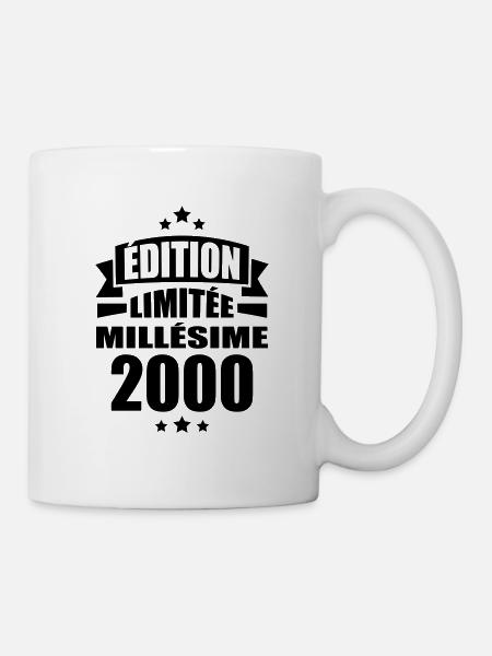 édition limitée millésime 2000 - Mug blanc - blanc