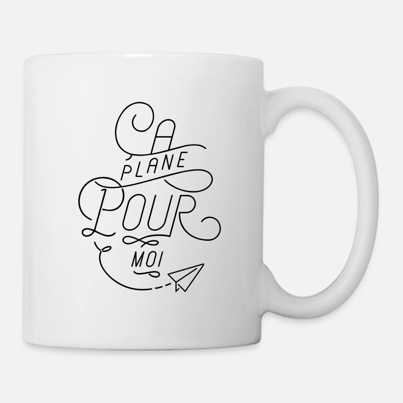 Ça plane pour moi ! - Mug blanc - blanc