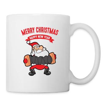 Noël Noël Père Noël Père Noël - Mug blanc - blanc - Droite