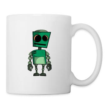 Robot Tinkerer Gift - Mug - white - Right