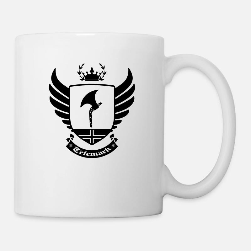 Telemark Norwegen - Tasse - Weiß