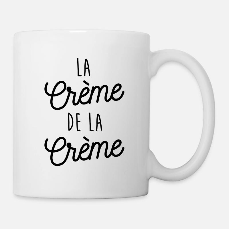 La crème de la crème - Mug blanc - blanc
