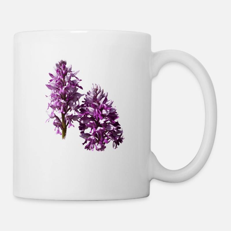 The orchid is a native orchid - Mug - white