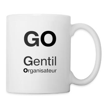 GO - Netter Veranstalter - Tasse - Weiß - Rechts