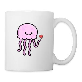 Cute Jellyfish - Mug - white - Right