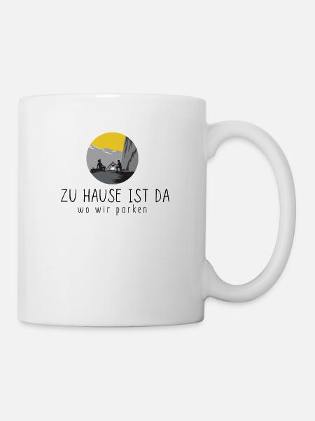 Zeig Flacke! - Tasse - Weiß