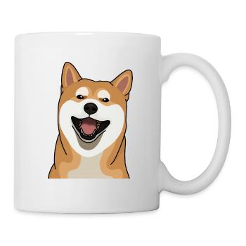Shiba Inu - Mug blanc - blanc - Droite