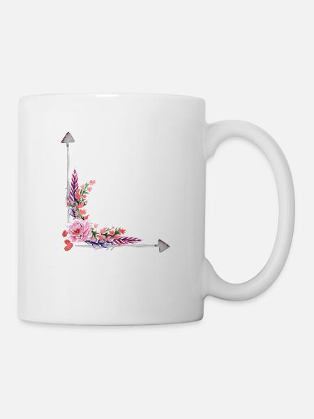 Flowers - Mug - white