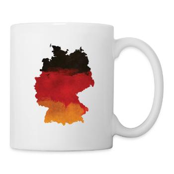 Deutschland - Tasse - Weiß - Rechts