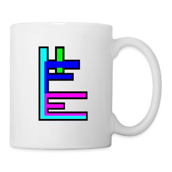 Life - Leben - by YoshiArt - Tasse - Weiß - Rechts