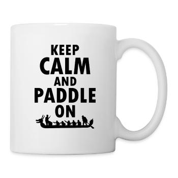 Dragon Boat Racing Crew Paddlers Water Sport - Mug - white - Right
