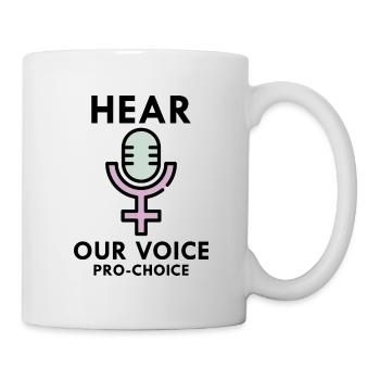 Écoutez notre choix Voice Pro - Mug blanc - blanc - Droite