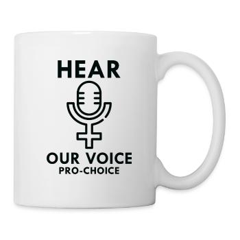 Écoutez notre choix Voice Pro - Mug blanc - blanc - Droite