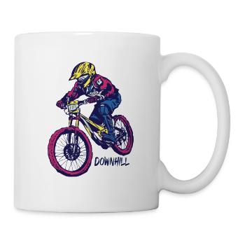 Downhill - Tasse - Weiß - Rechts