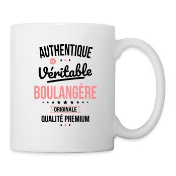Authentique et véritable boulangère - Originale - Mug blanc - blanc - Droite