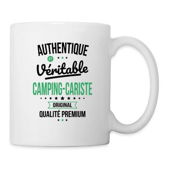 Authentique et véritable camping-cariste Original - Mug blanc - blanc - Droite