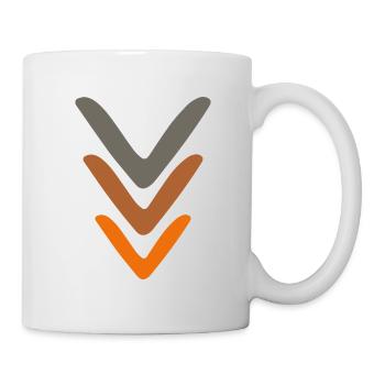 Rune Symbol Afrika Geschenk Ornament Spirit Kultur - Mug blanc - blanc - Droite
