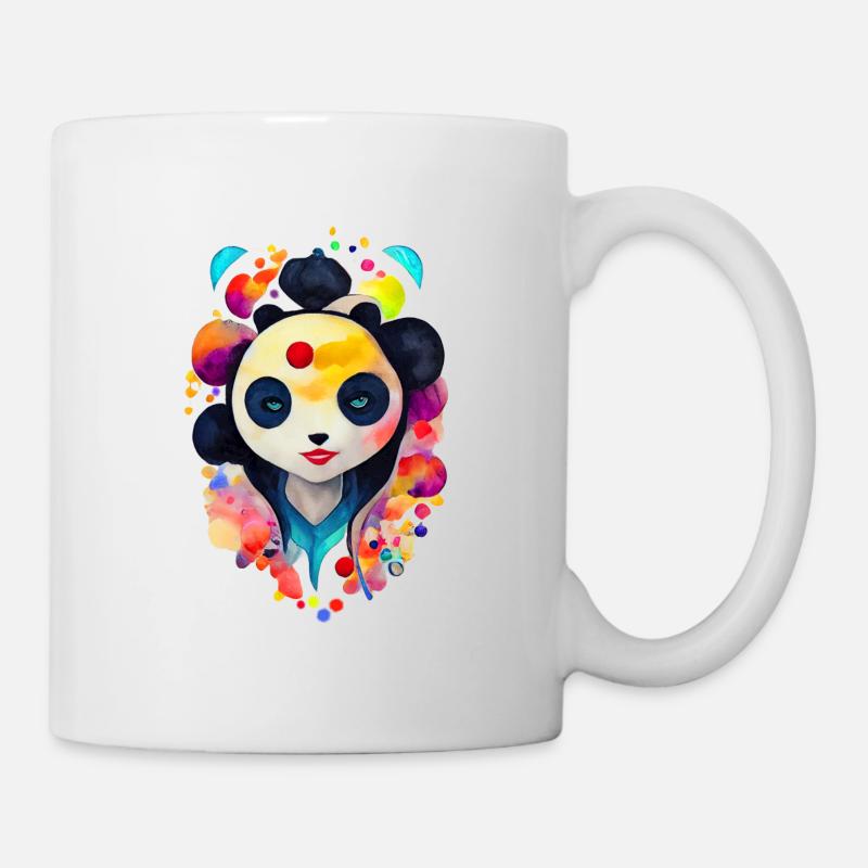 Panda Woman - Mug - white