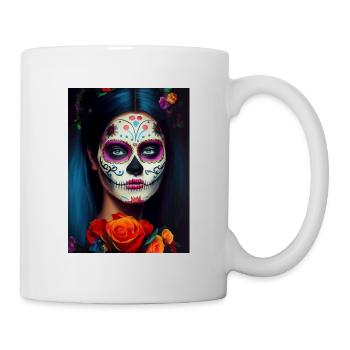 Dia de los muertos, Day of death - Mug - white - Right