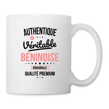 Authentique et véritable Béninoise - Originale - Mug blanc - blanc - Droite