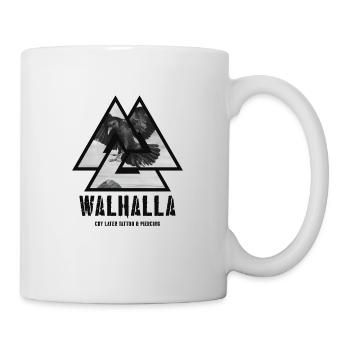 Walhalla Schwarz - Tasse - Weiß - Rechts