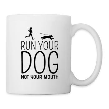 Canicross Trail Running Dog Sport Outdoor Hobby - Mug - white - Right