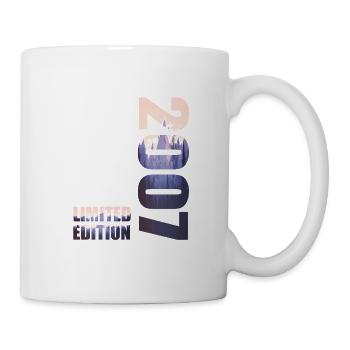 2007. Limited Edition T-Shirt Birthday Idea - Mug - white - Right