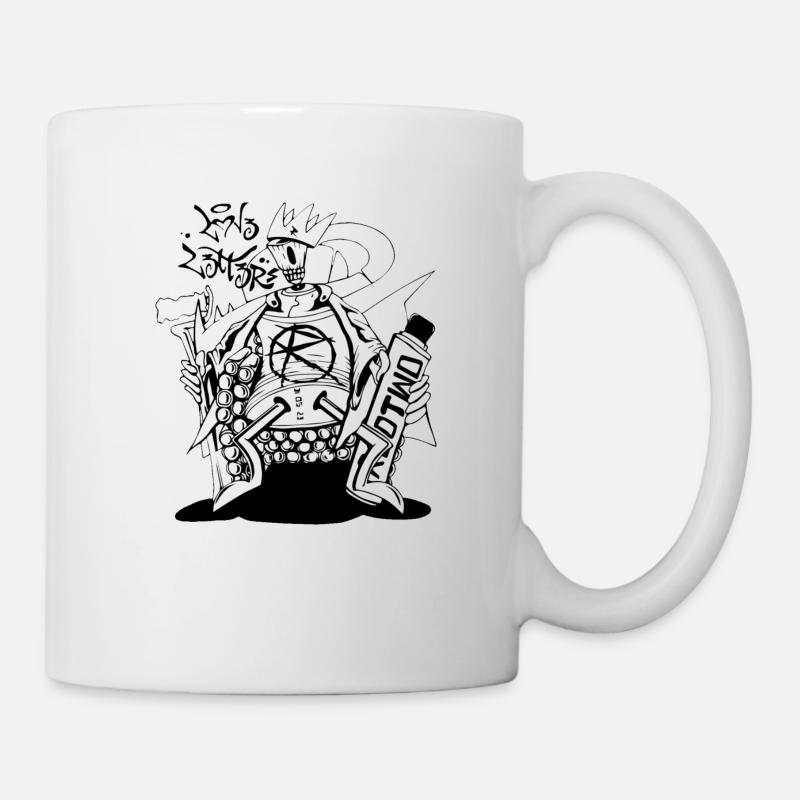 22 rot1 - Tasse - Weiß