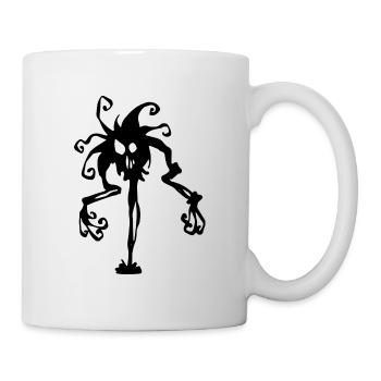 Créature de l'ombre - Halloween - Mug blanc - blanc - Droite