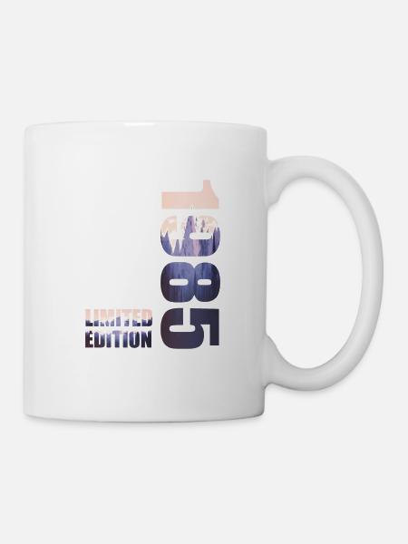 1985. Limited Edition T-Shirt Birthday Idea - Mug - white