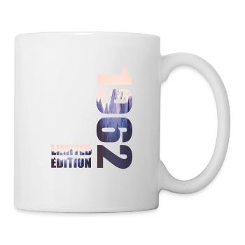 1962. Idée d’anniversaire de t-shirt en édition limitée - Mug blanc - blanc - Droite
