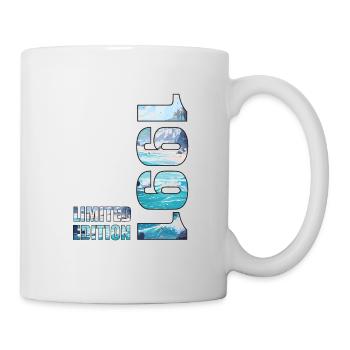 1991 Limited Edition T-Shirt Geburtstags Idee - Tasse - Weiß - Rechts
