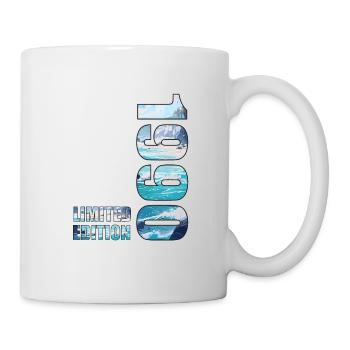 1990 Limited Edition T-Shirt Geburtstags Idee - Tasse - Weiß - Rechts