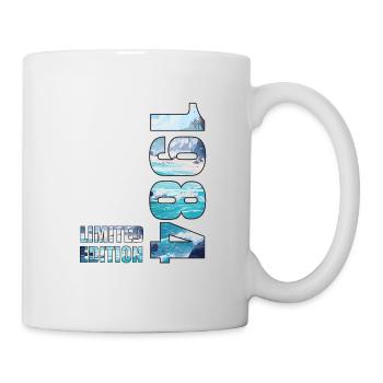 1984 Idée d’anniversaire de t-shirt en édition limitée - Mug blanc - blanc - Droite