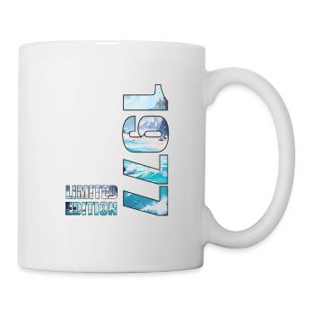1977 Limited Edition T-Shirt Birthday Idea - Mug - white - Right