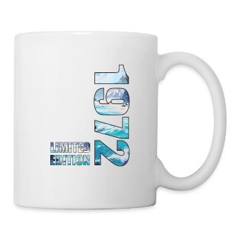 1972 Limited Edition T-Shirt Birthday Idea - Mug - white - Right