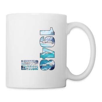 1948 Limited Edition T-Shirt Geburtstags Idee - Tasse - Weiß - Rechts