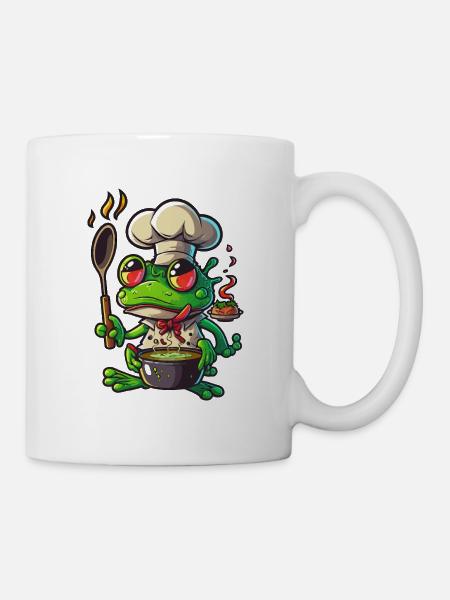 Einen Sprung kochen - Tasse - Weiß
