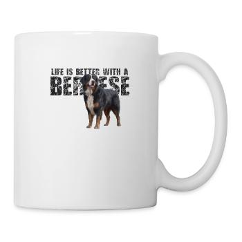 Bouvier bernois - Mug blanc - blanc - Droite