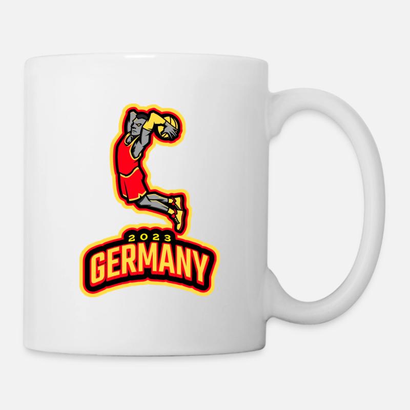 Basketball Tshirt World Champion Gift 2023 Dunk - Mug - white