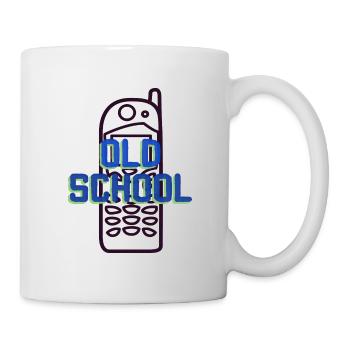 OLD SCHOOL - Mug - white - Right
