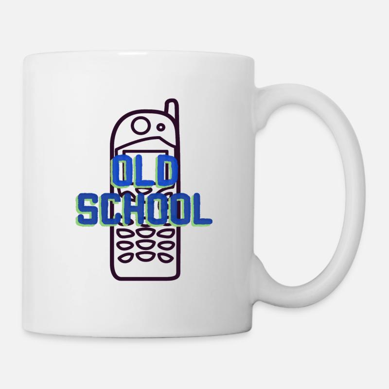 VIEILLE ÉCOLE - Mug blanc - blanc