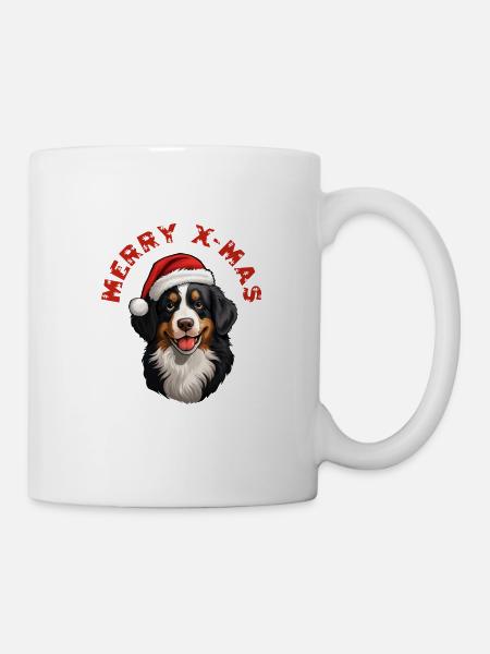 Noël Bouvier Bernois - Mug blanc - blanc