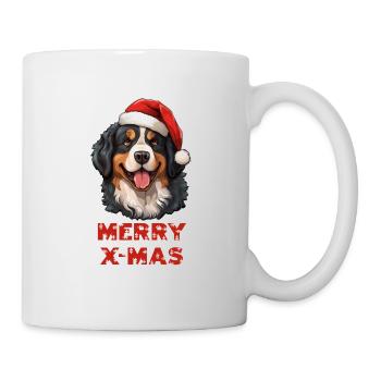 Le bouvier bernois X-Mas - Mug blanc - blanc - Droite